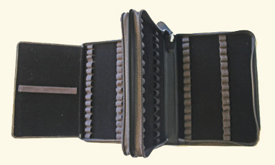 120 - Remedy case in soft-nappa-leather (RF Protected)