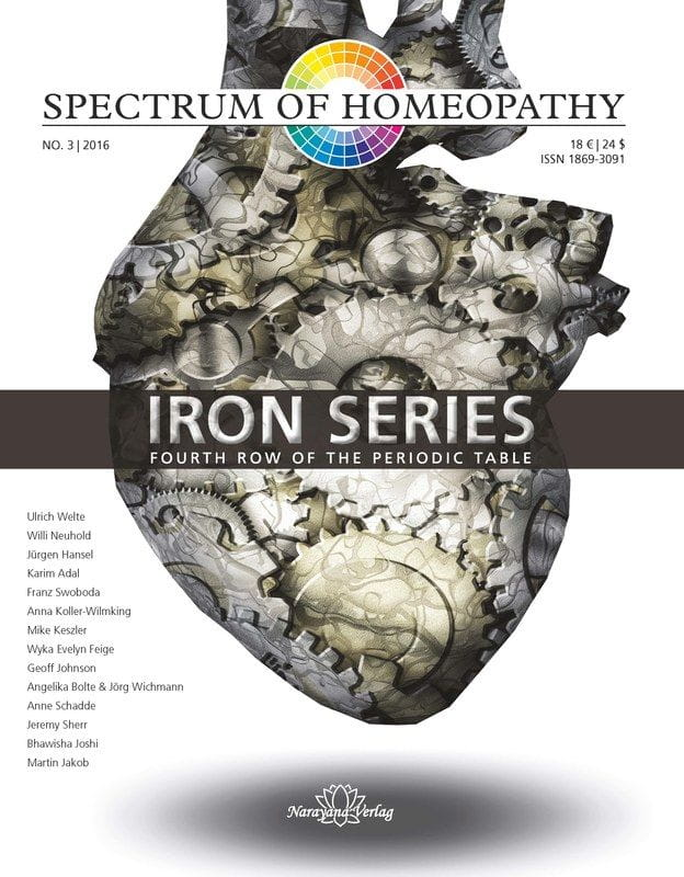 Iron Series - Spectrum of Homeopathy 03/2016 (image for) Iron Series - Spectrum of Homeopathy 03/2016
