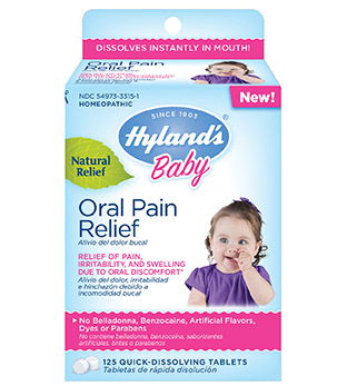 Hyland’s Baby Oral Pain Relief Tablets