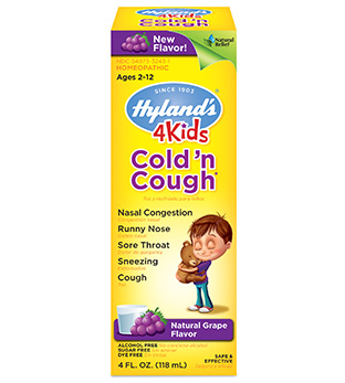 Hyland's 4 Kids Cold 'n Cough Grape Flavor