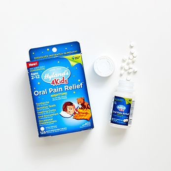 Hyland’s 4 Kids Oral Pain Relief Nighttime Tablets