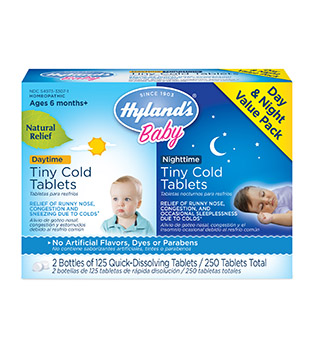 Hyland's Baby Tiny Cold Tablets Day & Night